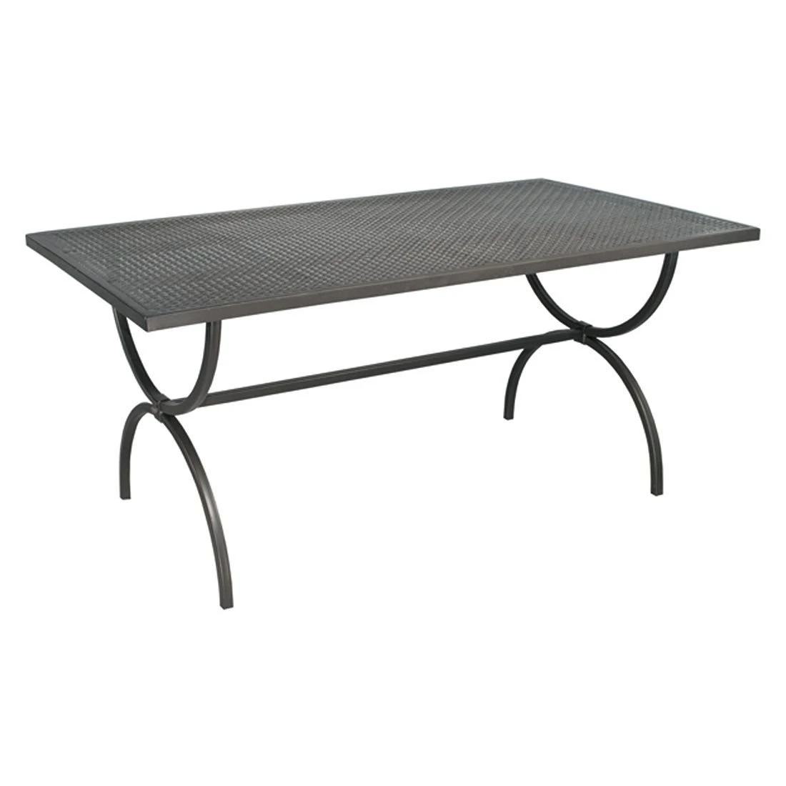 MBM Romeo Gartentisch 160x90 Cm Schmiedeeisen Marone Antik 1 MBM Romeo Gartentisch 160x90 Cm Schmiedeeisen Marone Antik