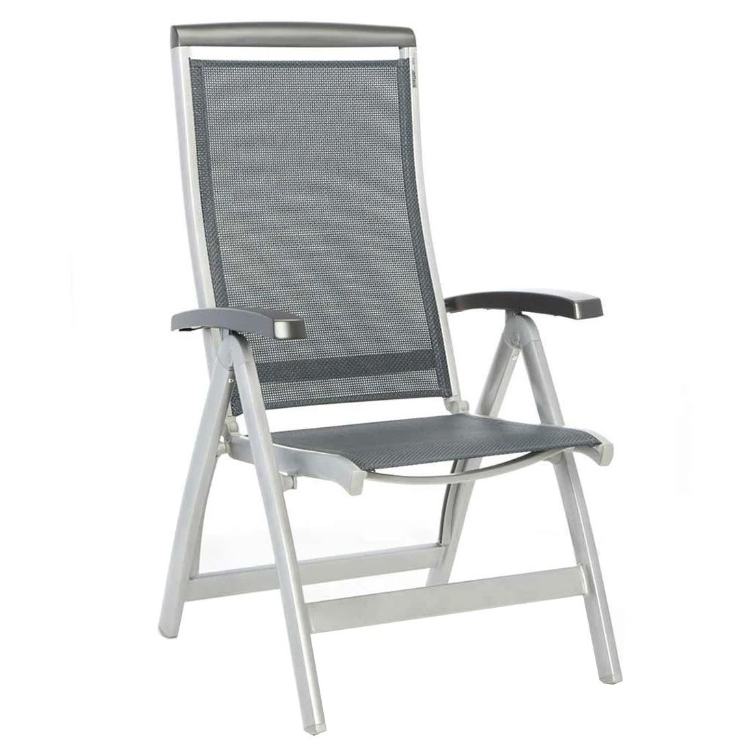 Sieger Royal Klappsessel Aluminium/Textilene Graphit/Grau 1 Sieger Royal Klappsessel Aluminium/Textilene Graphit/Grau