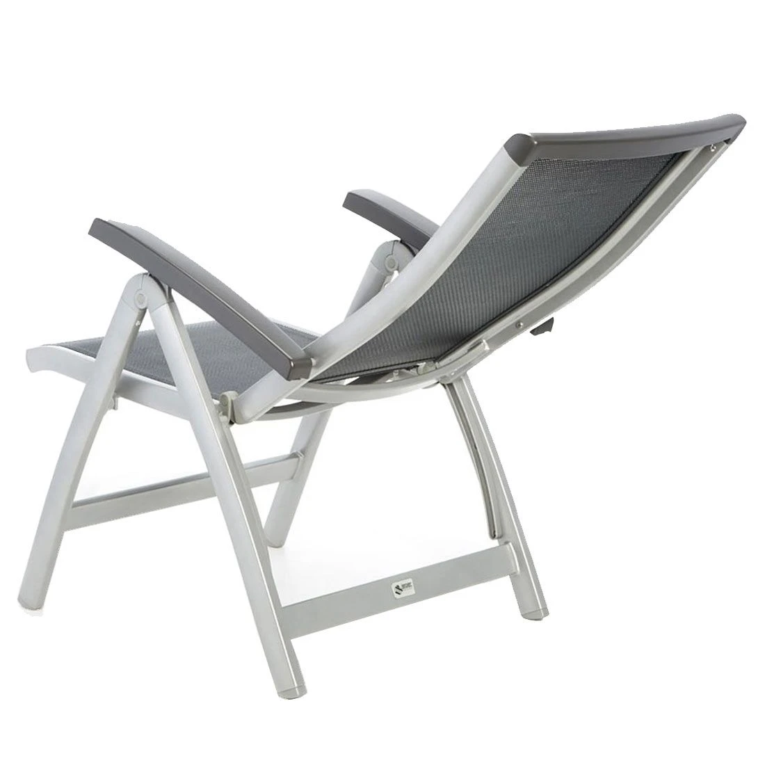 Sieger Royal Klappsessel Aluminium/Textilene Graphit/Grau 2 Sieger Royal Klappsessel Aluminium/Textilene Graphit/Grau – Bild 2