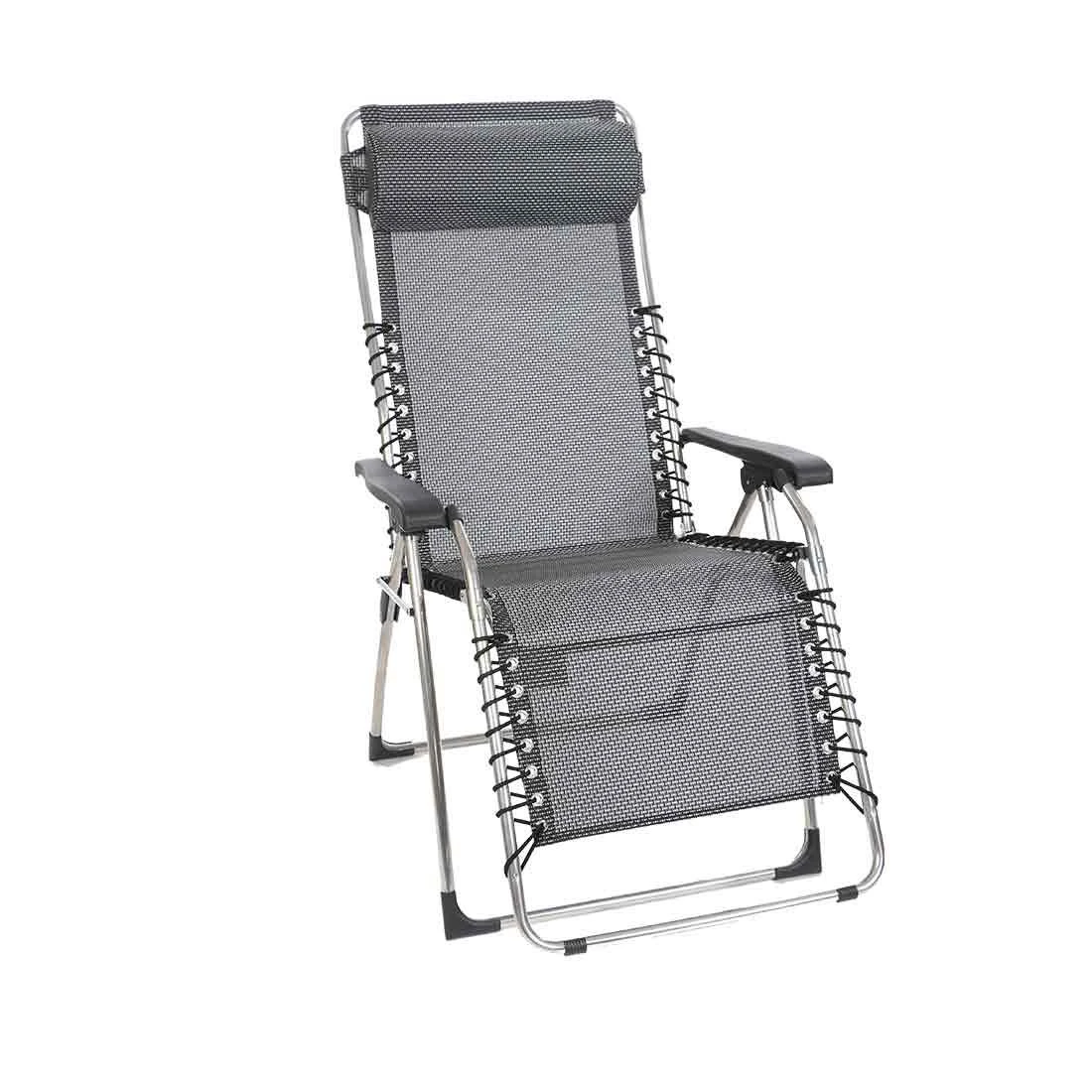 Sungörl Oasi Surprise Relaxliege Aluminium/Textilene Anthrazit 2 Sungörl Oasi Surprise Relaxliege Aluminium/Textilene Anthrazit – Bild 2