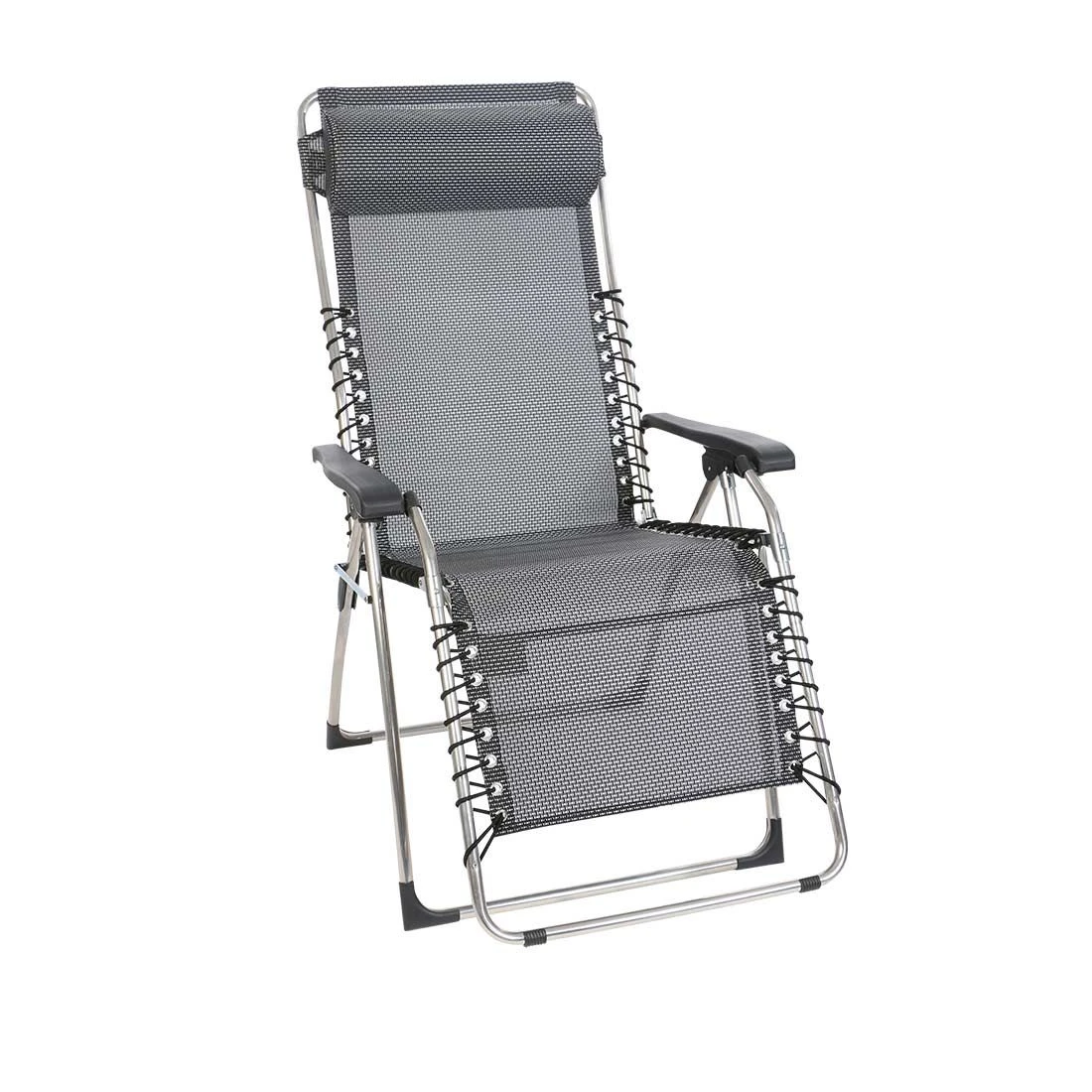 Sungörl Oasi Surprise XL Relaxliege Aluminium/Textilene Anthrazit 2 Sungörl Oasi Surprise XL Relaxliege Aluminium/Textilene Anthrazit – Bild 2