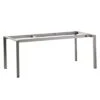 Sieger Gartentisch-Gestell 180/235/290x100cm Aluminium Eisengrau