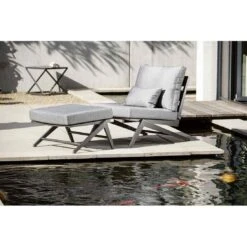 Stern Jackie Loungehocker Aluminium Inklusive Kissen Anthrazit/Seidengrau 6 Stern Jackie Loungehocker Aluminium Inklusive Kissen Anthrazit/Seidengrau -Gartenmobel Verkauf 1026798 3