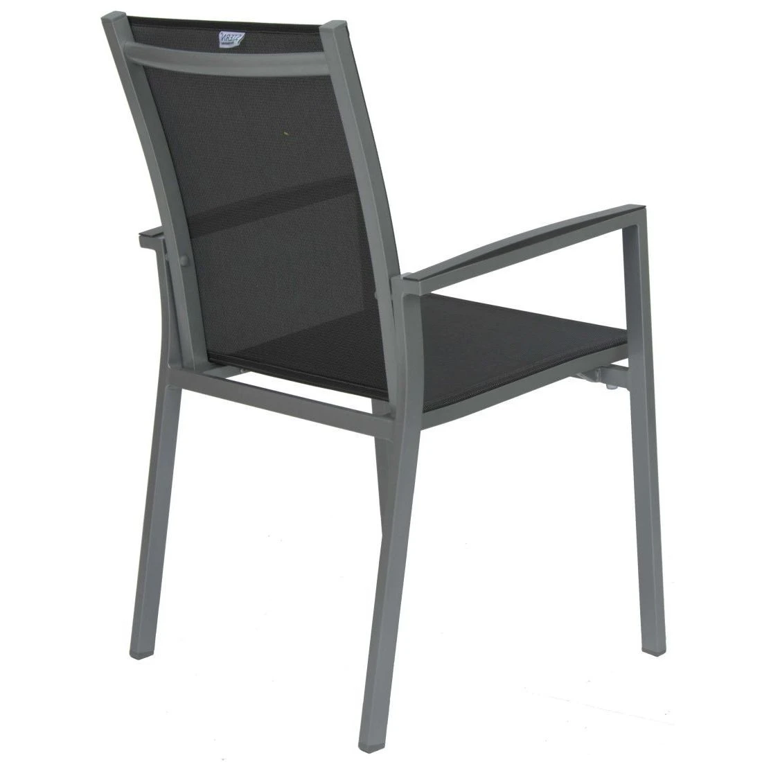 Stern New Levanto Stapelsessel Aluminium/Textilene Graphit/Silbergrau 7 Stern New Levanto Stapelsessel Aluminium/Textilene Graphit/Silbergrau – Bild 7