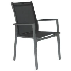 Stern New Levanto Stapelsessel Aluminium/Textilene Graphit/Silbergrau 18 Stern New Levanto Stapelsessel Aluminium/Textilene Graphit/Silbergrau -Gartenmobel Verkauf 1027128 9