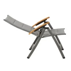 Siena Garden Savina XL Klappsessel Aluminium/Texfabric Matt Graphit/Grau -Gartenmobel Verkauf 1050470 3 1