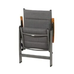 Siena Garden Savina XL Klappsessel Aluminium/Texfabric Matt Graphit/Grau -Gartenmobel Verkauf 1050470 4 1