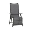 Siena Garden Livorno Relaxsessel 58,5x70x113cm Aluminium Anthrazit