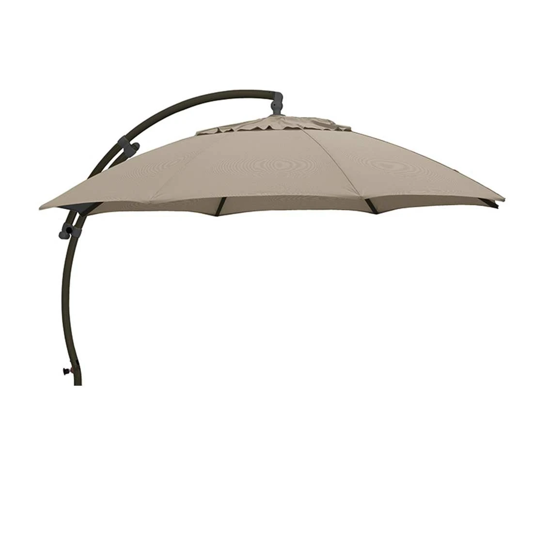 Sun Garden Easy Sun Ampelschirm Ø375 Cm Aluminium Anthrazit/Taupe 1 Sun Garden Easy Sun Ampelschirm Ø375 Cm Aluminium Anthrazit/Taupe