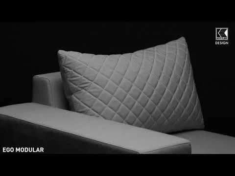 Kettler Ego Modular Endmodul Sunbrella Silber/Hellgrau Meliert 1 Kettler Ego Modular Endmodul Sunbrella Silber/Hellgrau Meliert