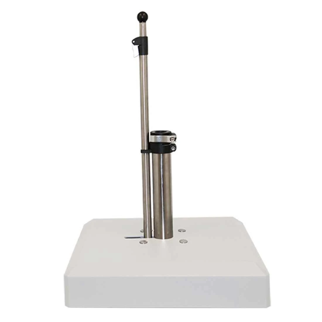 LiRo Alu-Vario 50-K Mobiler Schirmständer - Schnellspanner Weiß 1 LiRo Alu-Vario 50-K Mobiler Schirmständer - Schnellspanner Weiß