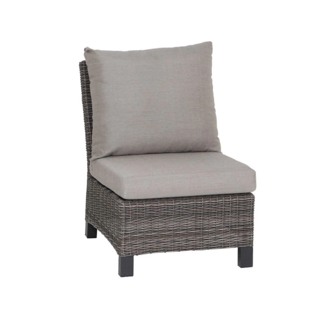 Siena Garden Corido Mittelmodul Aluminium/Geflecht Inkl. Kissen Matt Anthrazit/Charcoal-Grey/Taupe 1 Siena Garden Corido Mittelmodul Aluminium/Geflecht Inkl. Kissen Matt Anthrazit/Charcoal-Grey/Taupe