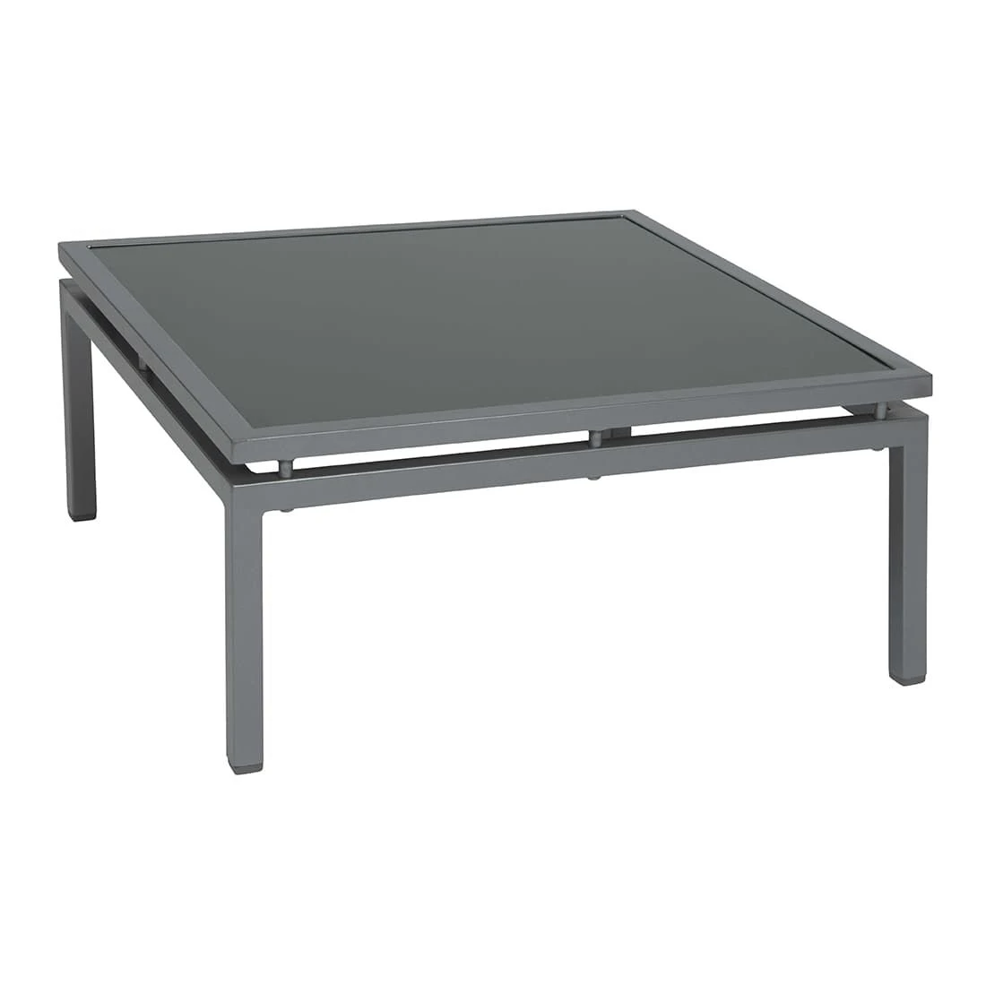 Stern Skelby Loungeset 6-tlg. Aluminium/Textilene Inkl. Kissen Graphit/Silbergrau/Schiefergrau 8 Stern Skelby Loungeset 6-tlg. Aluminium/Textilene Inkl. Kissen Graphit/Silbergrau/Schiefergrau – Bild 8