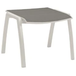 Stern Kari Hocker Aluminium/Textilene Weiß/Silber