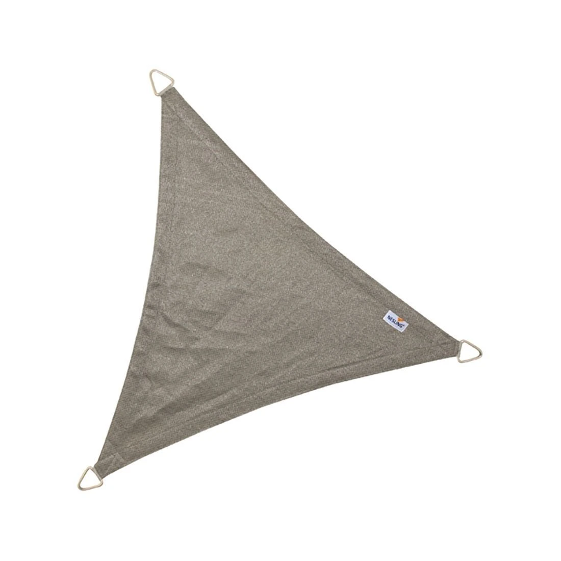 Nesling Coolfit Sonnensegel 3-Eck 360x360 Cm HDPE Grau 3 Nesling Coolfit Sonnensegel 3-Eck 360x360 Cm HDPE Grau – Bild 3