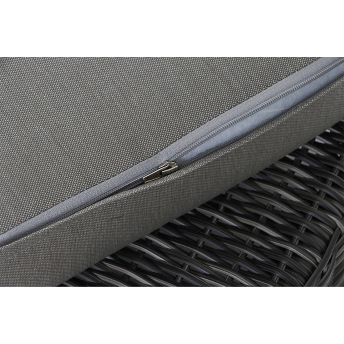 Siena Garden Corido Loungehocker Gardino®-Geflecht/Polster Charcoal Grey/Taupe 5 Siena Garden Corido Loungehocker Gardino®-Geflecht/Polster Charcoal Grey/Taupe – Bild 5