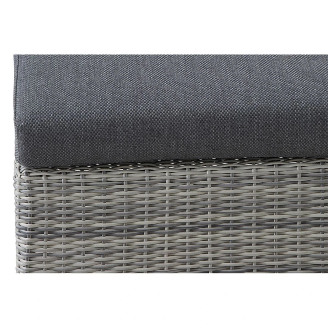 Siena Garden Corido Loungehocker Gardino®-Geflecht/Polster Ice Grey/Grey 3 Siena Garden Corido Loungehocker Gardino®-Geflecht/Polster Ice Grey/Grey – Bild 3