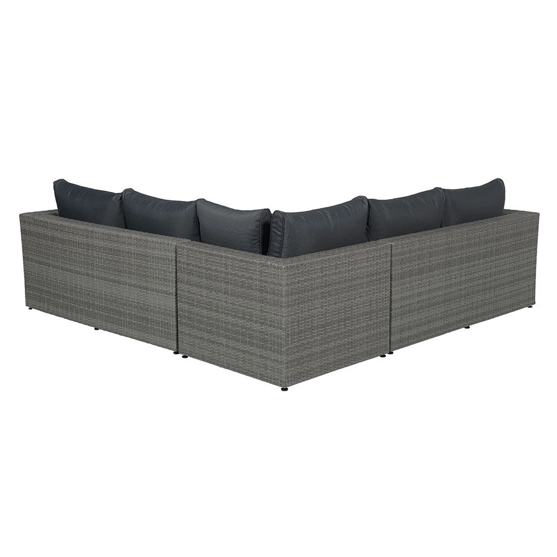 Garden Impressions Cayman II Ecklounge 4t-teiligGeflecht Inklusive Kissen Organic Grey/Anthrazit 2 Garden Impressions Cayman II Ecklounge 4t-teiligGeflecht Inklusive Kissen Organic Grey/Anthrazit – Bild 2