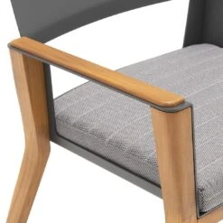 OUTLIV. Sheldon Gartensessel Teak/Aluminium Teak/Grau -Gartenmobel Verkauf 1179434 5