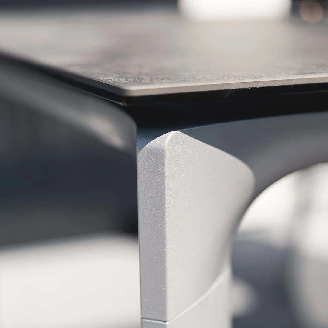 Kettler Diamond Gartentisch-Gestell 95x95 Cm Aluminium Silber 6 Kettler Diamond Gartentisch-Gestell 95x95 Cm Aluminium Silber – Bild 6