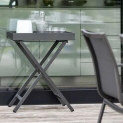 Stern Tabletttisch 60x40cm Aluminium Anthrazit 6 Stern Tabletttisch 60x40cm Aluminium Anthrazit -Gartenmobel Verkauf 1201566 3