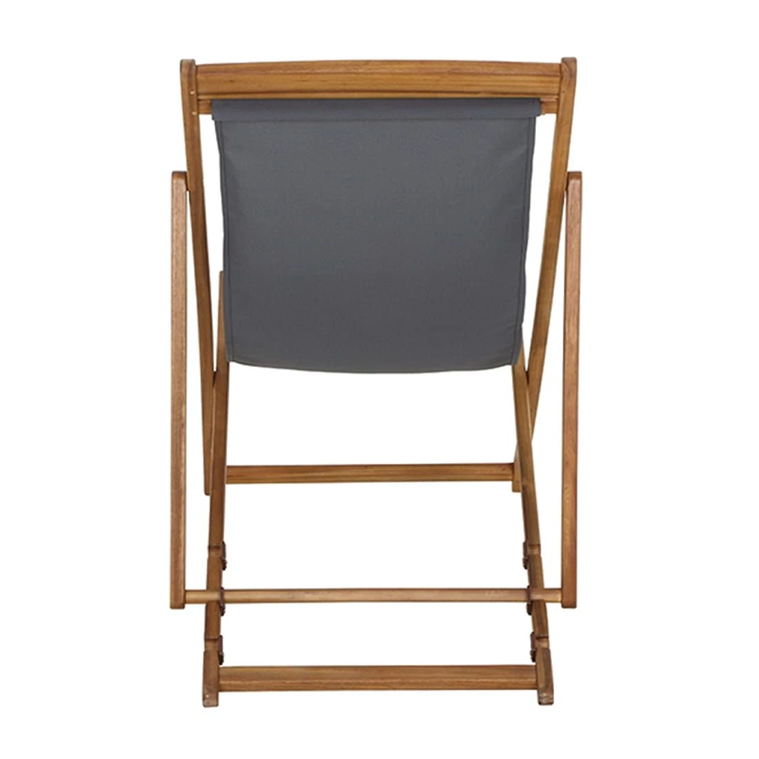 Siena Garden Aviro Liegestuhl Akazie/Polyester Natur/Grau 4 Siena Garden Aviro Liegestuhl Akazie/Polyester Natur/Grau – Bild 4