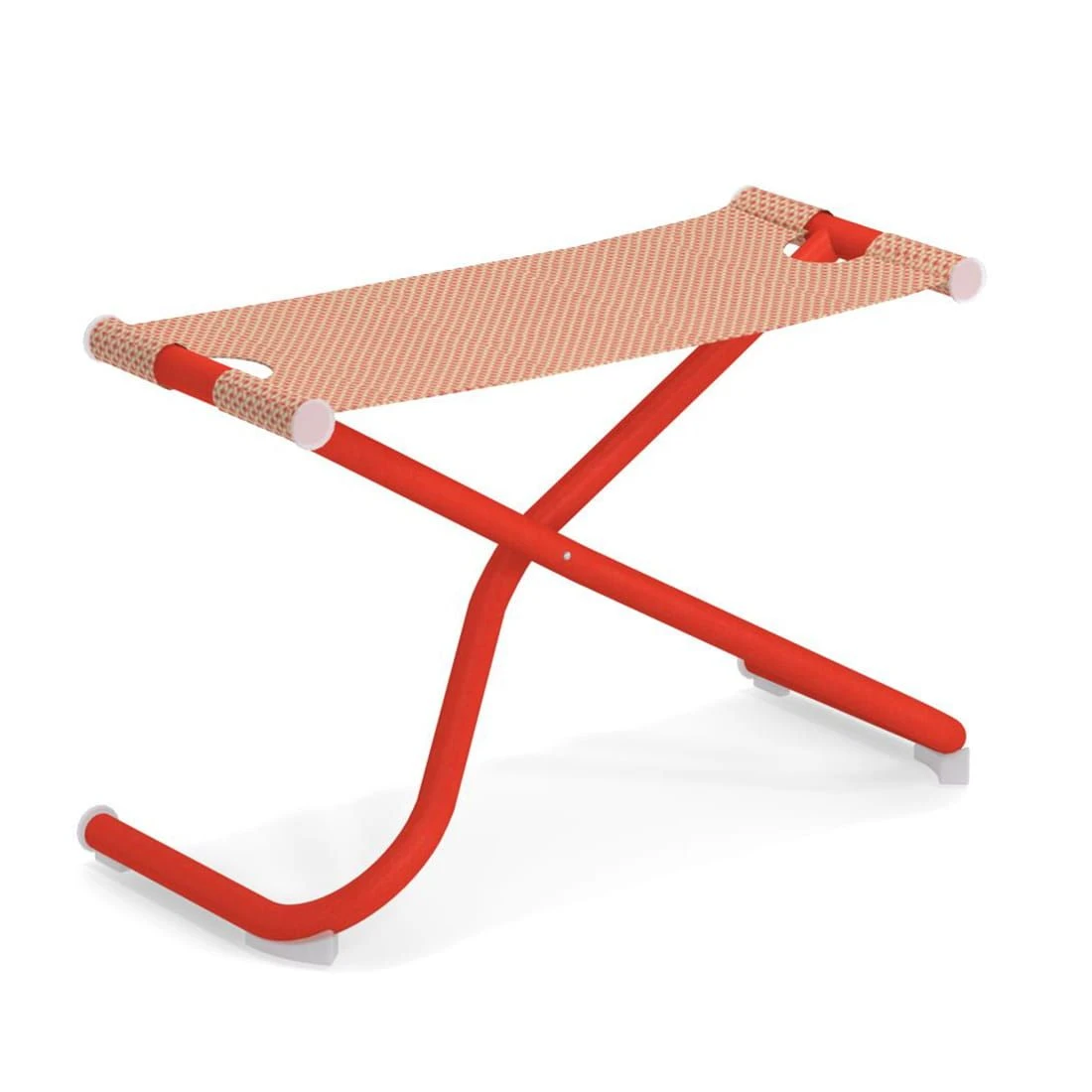 Emu Snooze Fußauflage Stahl/Textilene Rot/Orange 1 Emu Snooze Fußauflage Stahl/Textilene Rot/Orange