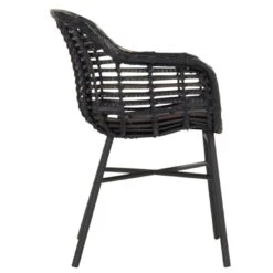 Hartman Cecilia Gartensessel Aluminium/Geflecht Carbon Black/Black Puma -Gartenmobel Verkauf 1224765 4