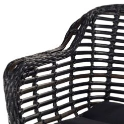 Hartman Cecilia Gartensessel Aluminium/Geflecht Carbon Black/Black Puma -Gartenmobel Verkauf 1224765 5