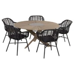 Hartman Cecilia Gartensessel Aluminium/Geflecht Carbon Black/Black Puma -Gartenmobel Verkauf 1224765 6