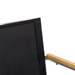 OUTLIV. Maui Freischwinger Edelstahl/Textilene Edelstahl/Schwarz -Gartenmobel Verkauf 1246435 6