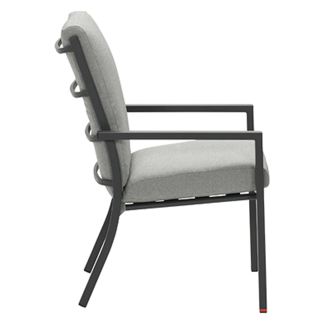 Garden Impressions Sergio Gartensessel Aluminium/Polster Carbon Black/Light Grey 3 Garden Impressions Sergio Gartensessel Aluminium/Polster Carbon Black/Light Grey – Bild 3