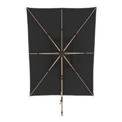 Doppler Alu-Wood Ampelschirm 400x300cm Holzoptik/Alu Anthrazit -Gartenmobel Verkauf 1247920 3