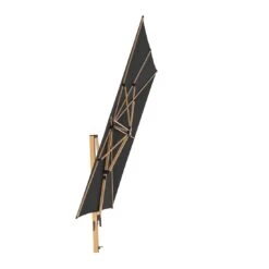 Doppler Alu-Wood Ampelschirm 400x300cm Holzoptik/Alu Anthrazit -Gartenmobel Verkauf 1247920 4