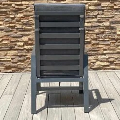 OUTLIV. Barcelona Gartensessel Aluminium/Olefin Anthrazit/Grau -Gartenmobel Verkauf 1251671 3