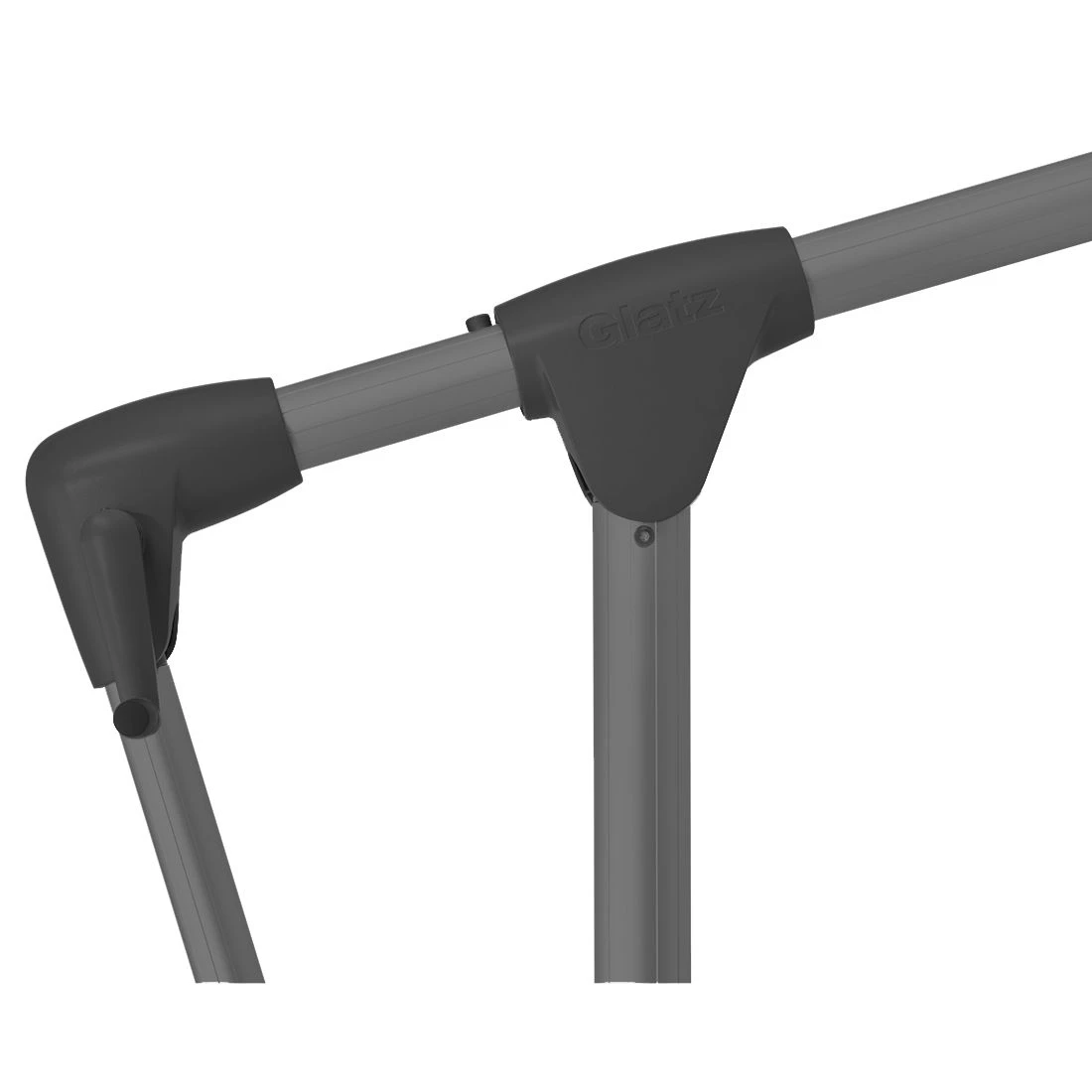 Glatz Sunwing Casa Easy Ampelschirm Ø330 Cm Ash 2 Glatz Sunwing Casa Easy Ampelschirm Ø330 Cm Ash – Bild 2