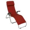 Sungörl Dreamliner Bäderliege Aluminium/Olefin Silber/Kabana Red