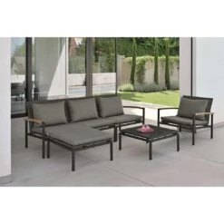 Stern Lucy Hocker Aluminium/Gurtbespannung Anthrazit/Platin 5 Stern Lucy Hocker Aluminium/Gurtbespannung Anthrazit/Platin -Gartenmobel Verkauf 1258656 3