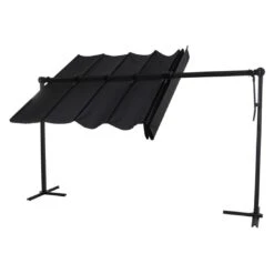 Siena Garden Enna Mittelstockschirm350x250x220 Cm Aluminium Anthrazit -Gartenmobel Verkauf 1261098 4