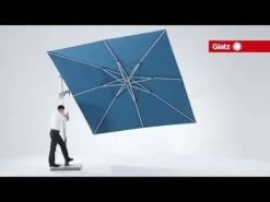 Glatz Sombrano S+ Ampelschirm 300x300cm Urban Shadow