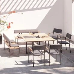 Zebra Quadux Stapelsessel Aluminium/Tuvatextil Graphit/Turmalin Grey -Gartenmobel Verkauf 1290963 5