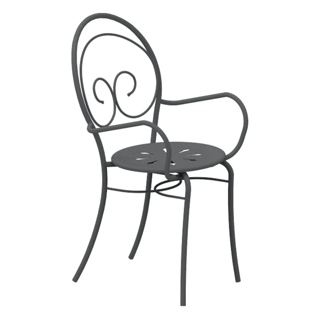 Vermobil Mimmo Stapelsessel Stahl Antikgrau 1 Vermobil Mimmo Stapelsessel Stahl Antikgrau