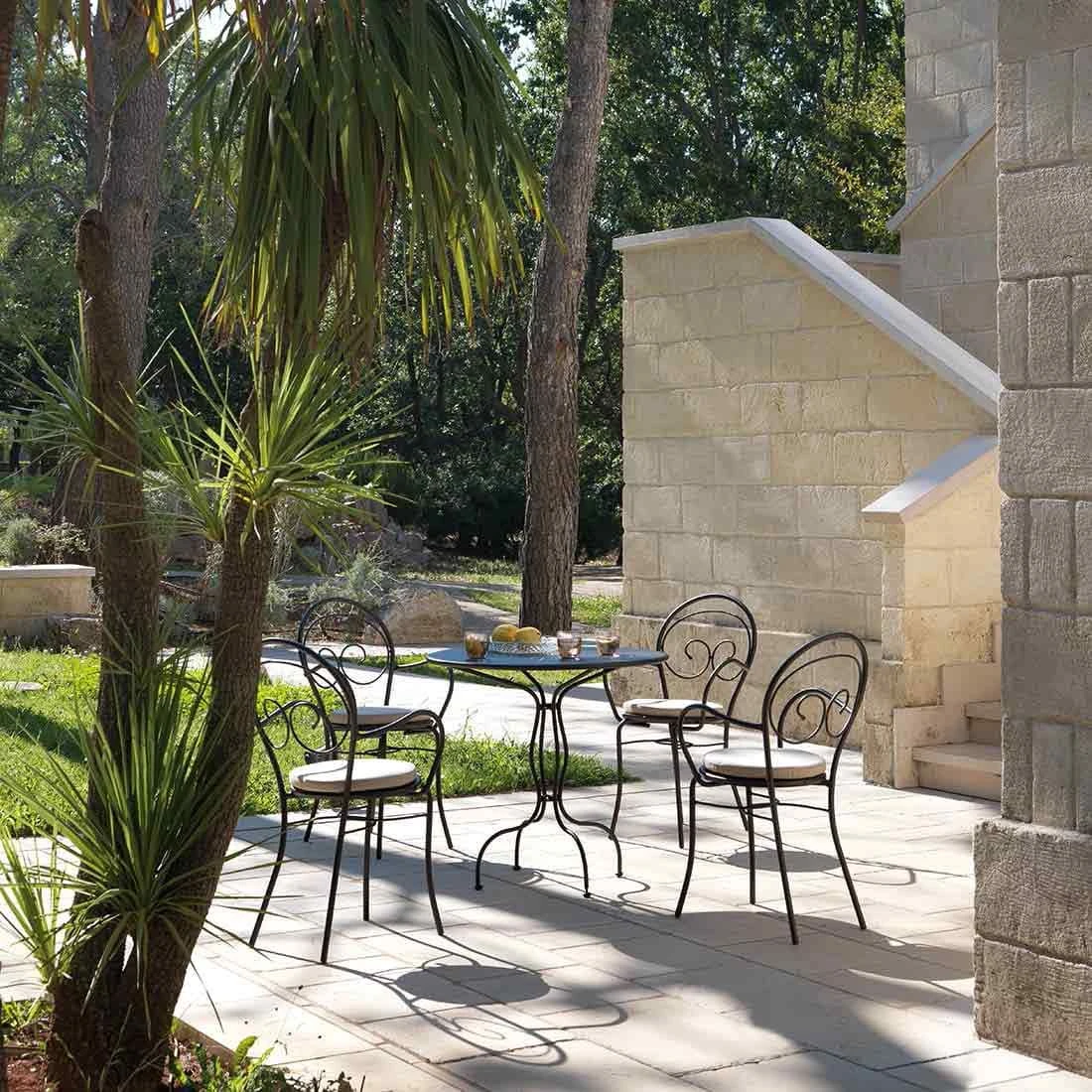 Vermobil Mimmo Stapelsessel Stahl Antikgrau 3 Vermobil Mimmo Stapelsessel Stahl Antikgrau – Bild 3