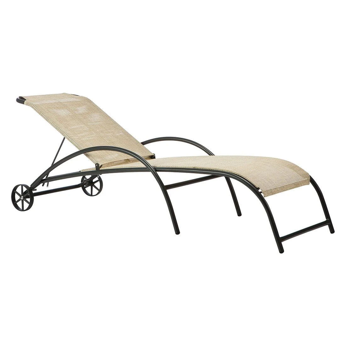 Vermobil Park Gartenliege Stahl/Textilene Antikgrau/Ecru 1 Vermobil Park Gartenliege Stahl/Textilene Antikgrau/Ecru