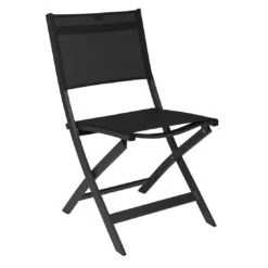 Stern Joe Balkonklappstuhl Alu/Textilene Anthrazit/Schwarz