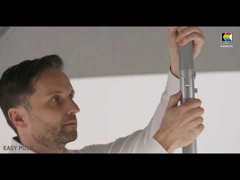 Kettler Easy Push Stockschirm 210x150cm Aluminium/Polyester Silber/Charcoal 1 Kettler Easy Push Stockschirm 210x150cm Aluminium/Polyester Silber/Charcoal