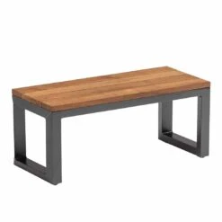 Kettler Ocean Skid City Line Gartensofa Inkl. Beistelltisch Alu/Olefin Anthrazit/Hellgrau Meliert -Gartenmobel Verkauf 1309927 7