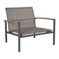 Stern Lucy Loungeset 6-tlg. Aluminium/Gurtbespannung Anthrazit/Platin -Gartenmobel Verkauf 1316747 6