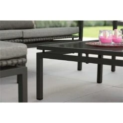 Stern Lucy Loungeset 6-tlg. Aluminium/Gurtbespannung Anthrazit/Platin -Gartenmobel Verkauf 1316747 9