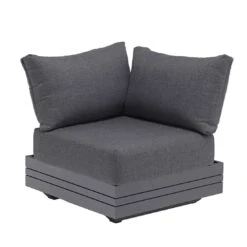 Zebra Cubo Ecklounge 5-tlg. Aluminium/Olefin Graphit/Dunkelgrau -Gartenmobel Verkauf 1321510 5